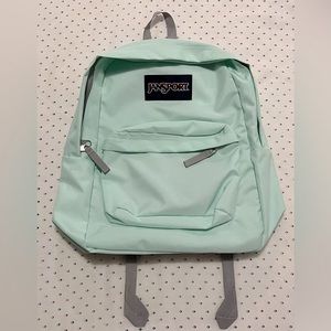 Mint Green Pastel Jansport Backpack